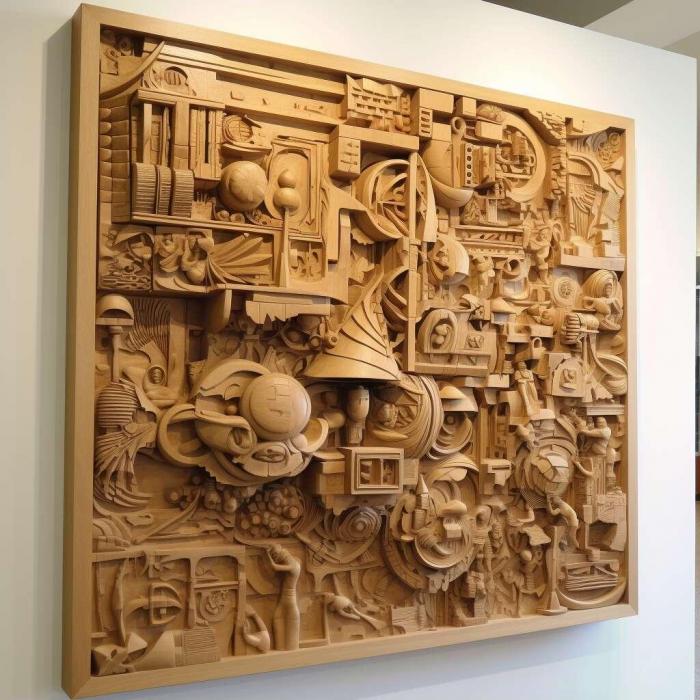 نموذج ثلاثي الأبعاد لآلة CNC 3D Art 